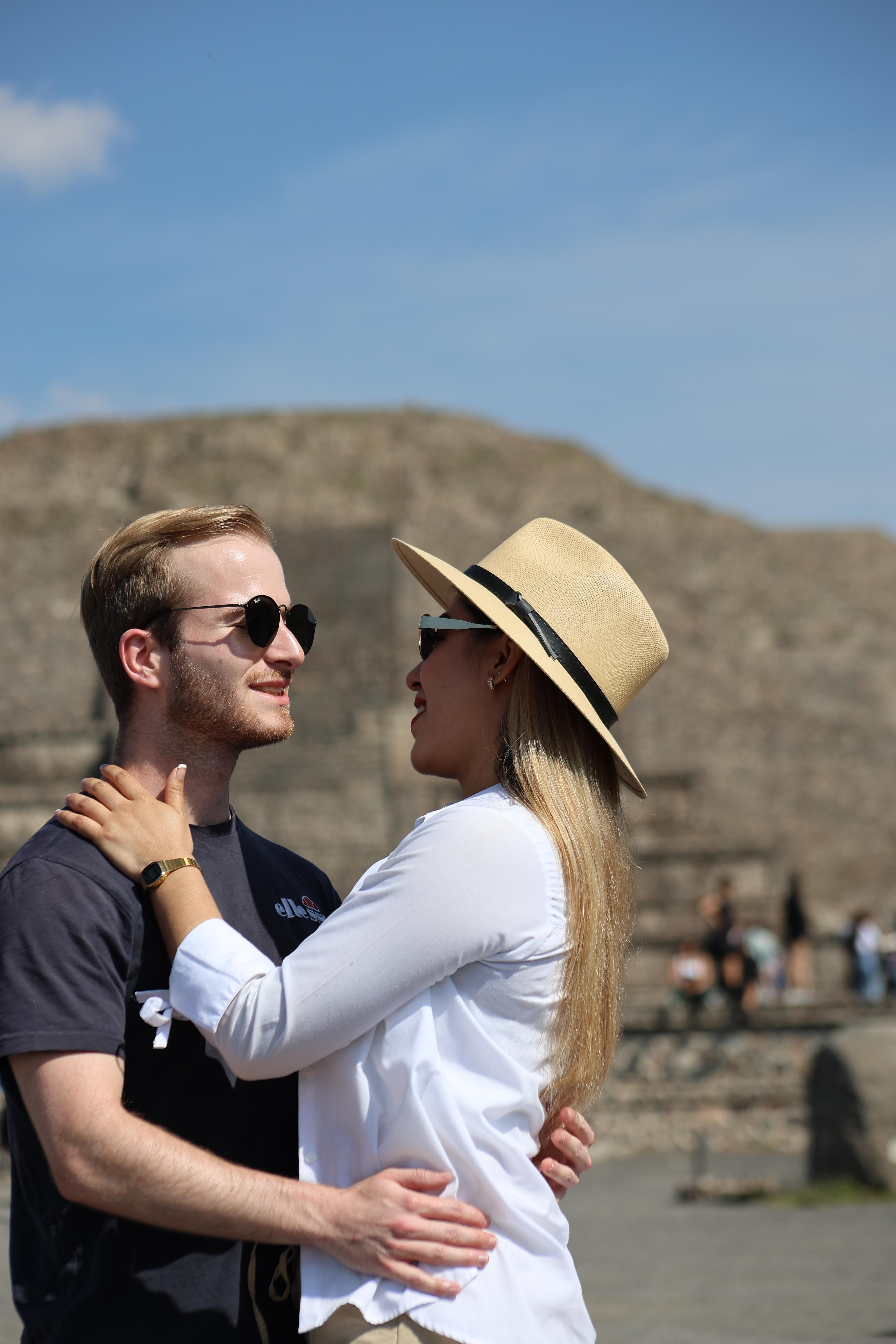 Pedida de mano en globo aerostático